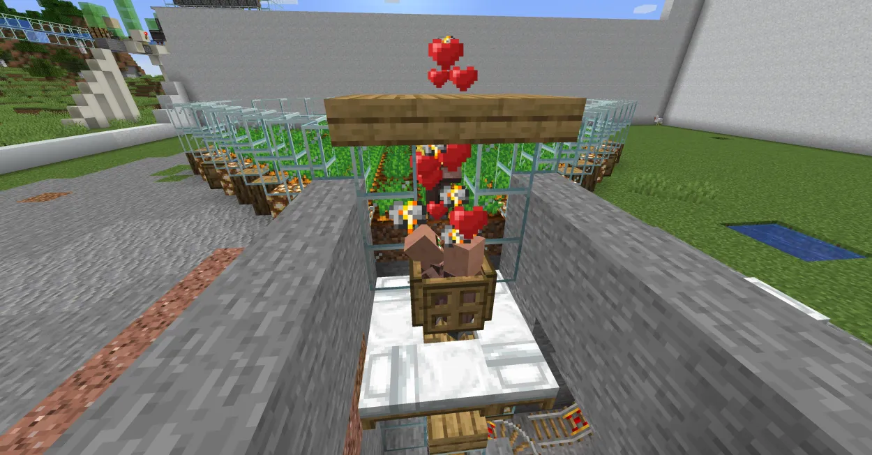 Bagaimana Membuat Automatic Animal Breeder Farm di Minecraft