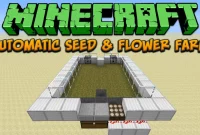 Bagaimana Membuat Automatic Flower Farming System di Minecraft