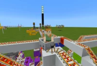 Bagaimana Membuat Automatic Minecart Lab di Minecraft