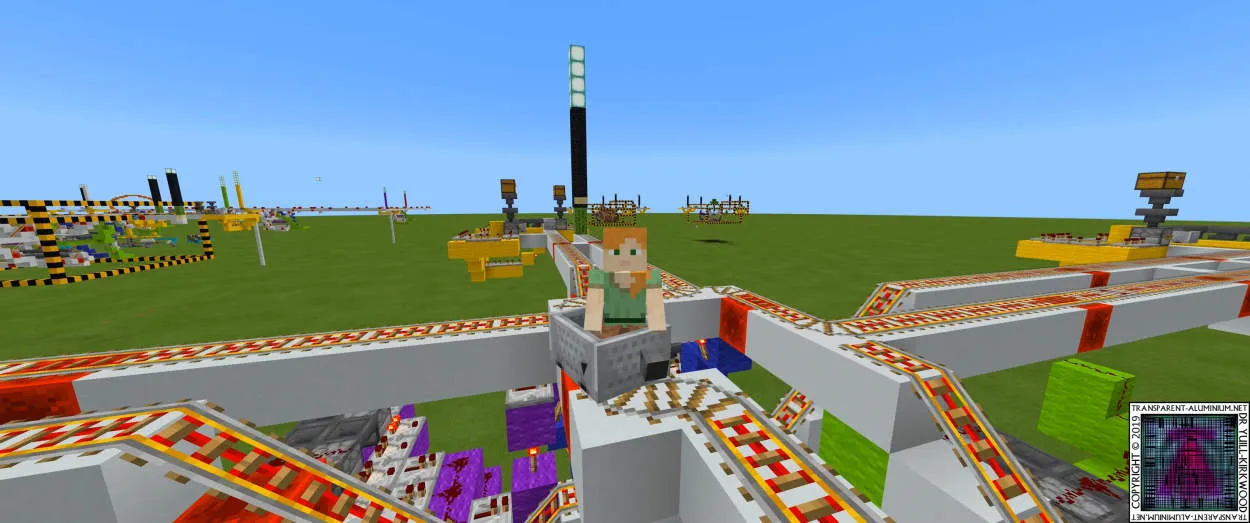 Bagaimana Membuat Automatic Minecart Lab di Minecraft