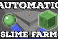 Cara Membuat Automatic Slime Farm di Minecraft