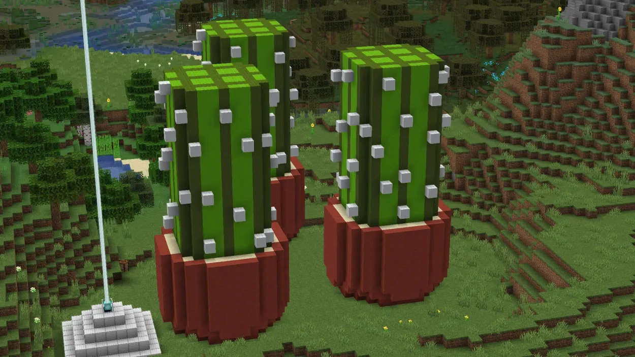 Cara Membuat Automatised Cactus Farm di Minecraft