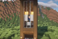 Cara Membuat Elevator atau Lift di Minecraft