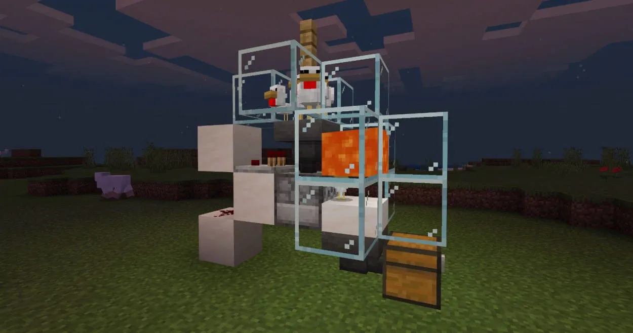 Memahami Mekanisme Automatic Chicken Breeder Farm di Minecraft