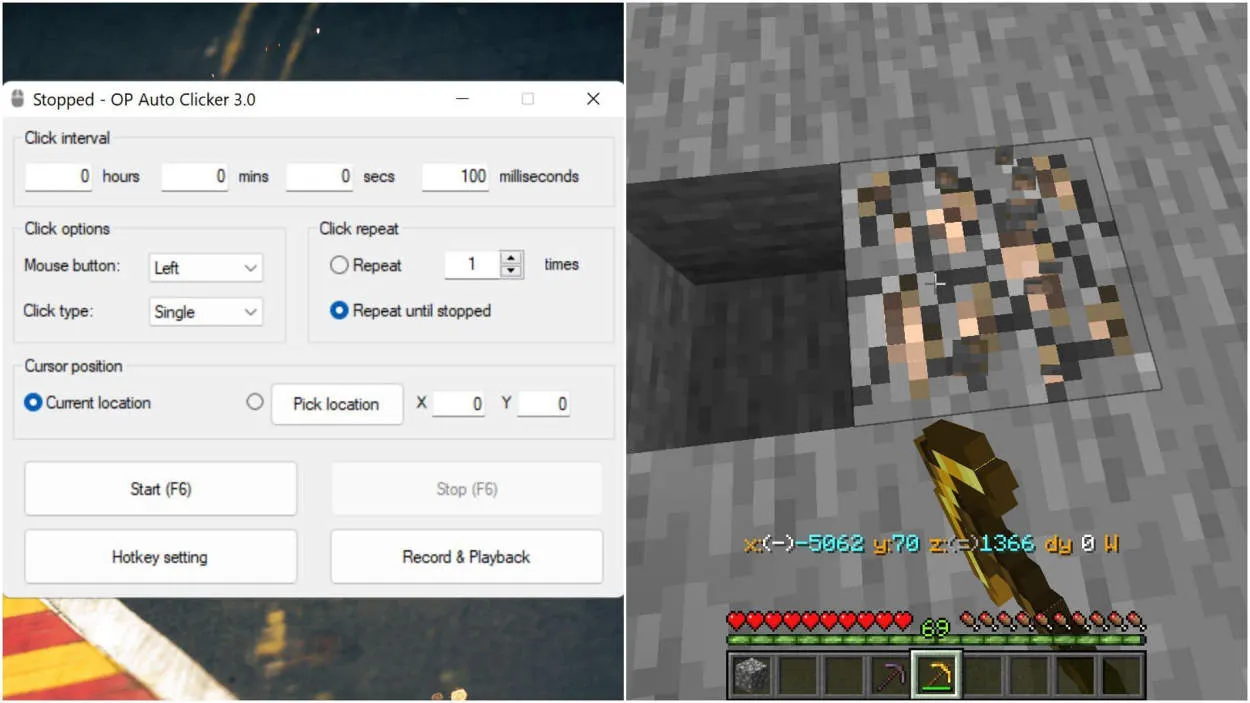 Mengatasi Pemain yang Menggunakan Auto Clicker di Minecraft