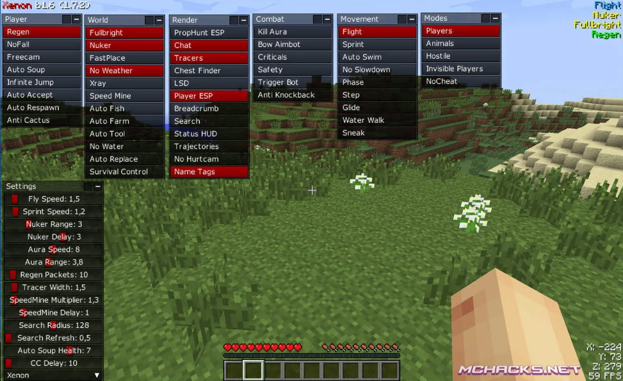 Mengatasi Pemain yang Menggunakan Hacked Clients di Minecraft