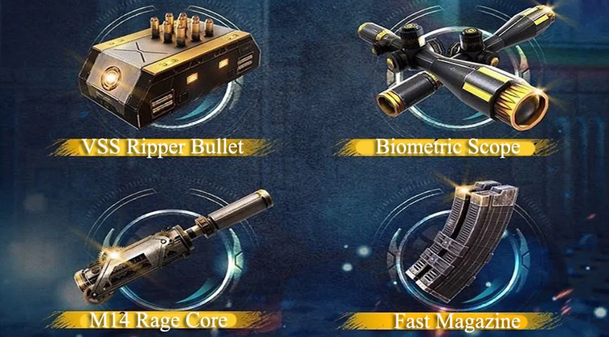 Mengenal Berbagai Senjata dan Attachments di Free Fire