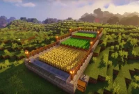 Meningkatkan Keterampilan Bermain dengan Automatic Crop Farm di Minecraft