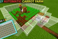 Tips Memanfaatkan Automatic Carrot Farm di Minecraft