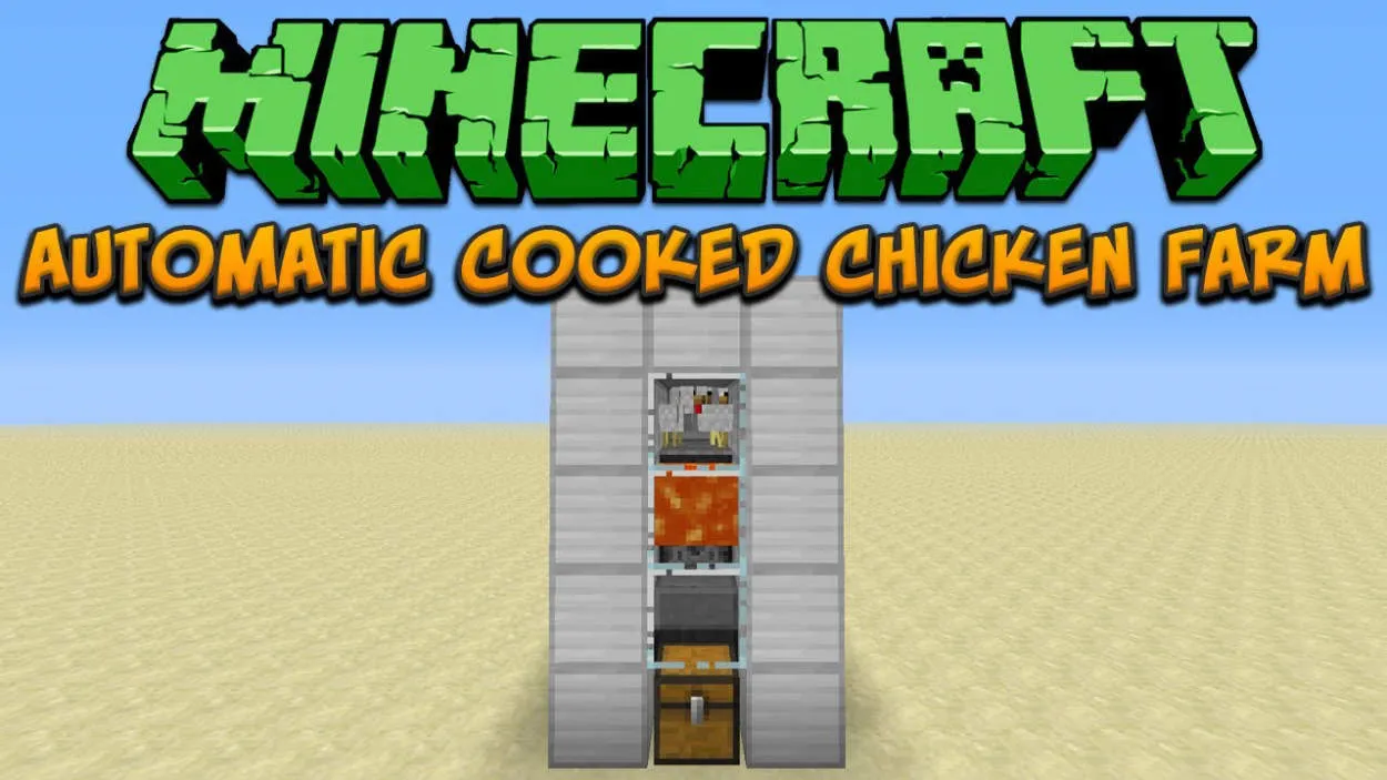 Tips Memanfaatkan Automatic Chicken Cooker Farm di Minecraft